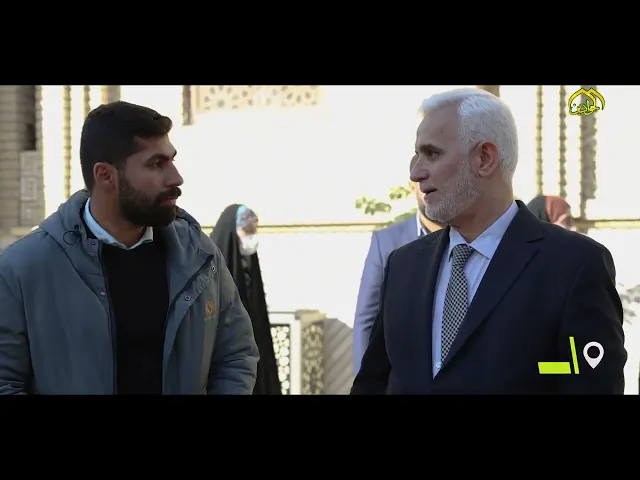جولة السيد الأمين العام للعتبة الكاظمية المقدسة لمتابعة مراحل الإعمار في الصحن الكاظمي المبارك
