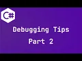 Debugging C Tips - Part 2 DebuggerDisplayAttribute Visual Studio 2022