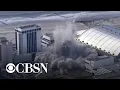 Former Trump Plaza Hotel and Casino in Atlantic City demolished