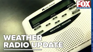 Radio weather across central Illinois down for National Weather Service update