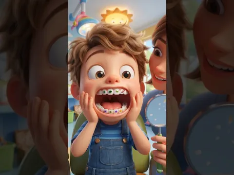 This Kid Ate Too Much Chocolate... Now Look at His Teeth! 😱 #usa