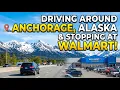 Driving Around Anchorage Alaska and Stopping at Walmart