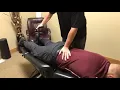 Chiropractic LOW FORCE Low Back Cox Flexion Distraction Treatment Technique prochiropractic