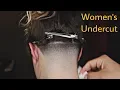 How to do a Woman s Undercut Tutorial