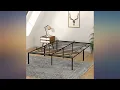 Amyove 14 Inch Full Metal Platform Bed Frame No Box Spring Needed Heavy Duty Steel review