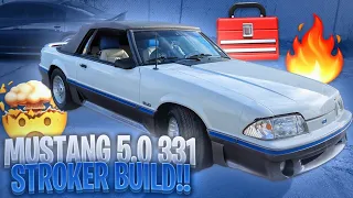 FOXBODY MUSTANG 5 0 302 TO 331 STROKER KIT WITH F SERIES CAM BUILD