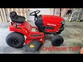 Craftman T110 riding mower quick review
