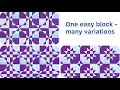 Easy Patchwork Block For Beginners Patchwork Quilt Patterns Patchwork Ideas to Make