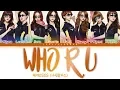 9MUSES / Nine Muses (나인뮤지스) – WHO R U (넌 뭐니) Lyrics (Color Coded Han/Rom/Eng)