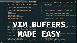 Vim Buffers Windows and Tabs Multi-file Workflows