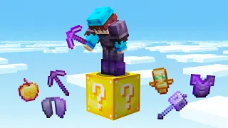 Minecraft, But It’s One Lucky Block