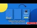 Real Glassmorphism Card Hover Effects Html Css Glassmorphism Effects After Effects Tutorial