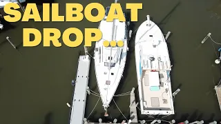 Finally Splashing our Sailboat! Does this mean the end of BOATWORKS? – Ep. 160