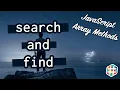 Searching through JavaScript ES6 Arrays