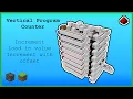 Fast Vertical Program Counter - Minecraft