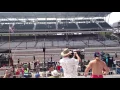 Pit row seats at Indianapolis motor speedway