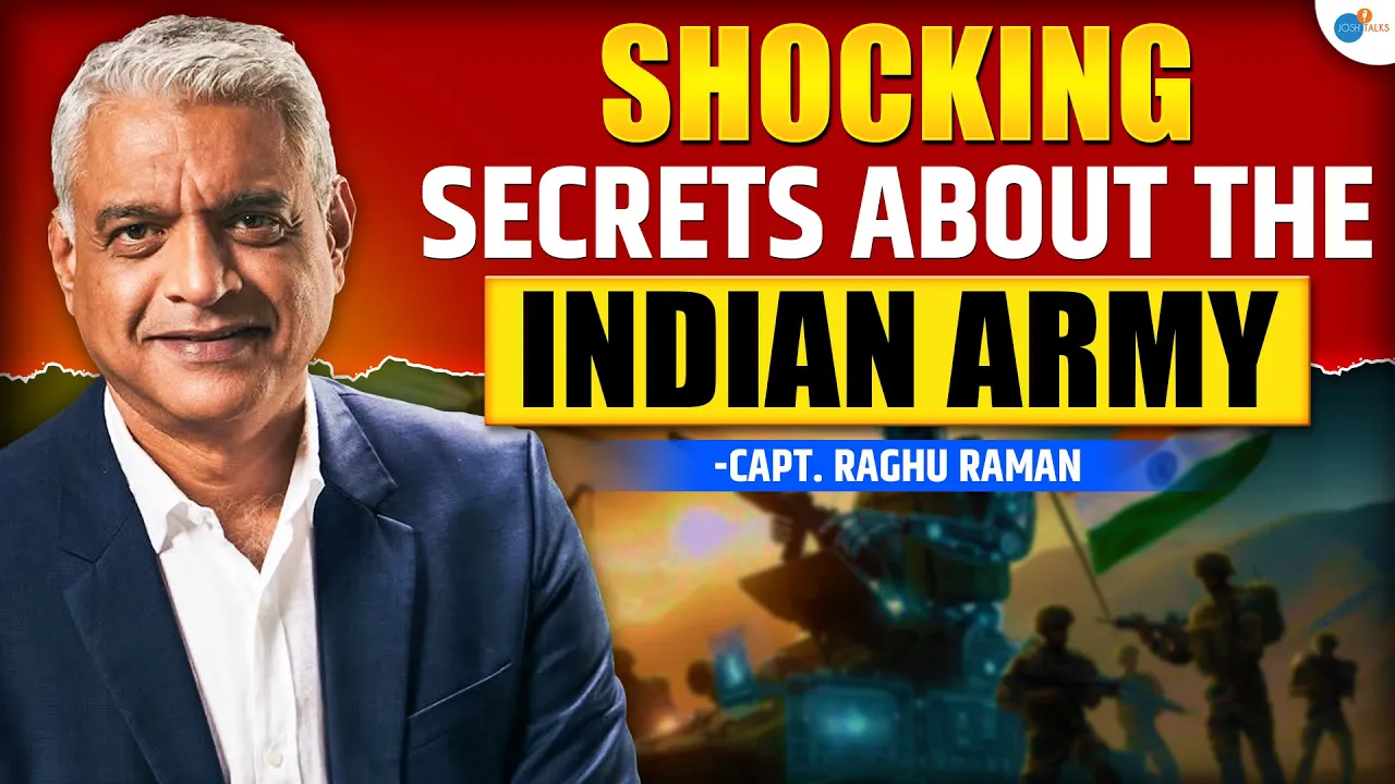 Life Lessons From The Indian Army | Capt. Raghu Raman | Josh Talks #amrylover #inspiration