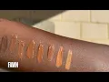 LA Girl Pro Concealer Swatches 10 Darkest Shades I Natural Light - Truffle Chestnut Toffee Fawn