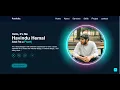Build a Complete Responsive Personal Portfolio Website using HTML CSS JavaScript