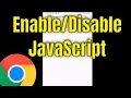 How To Enable Or Disable JavaScript On iPhone Chrome 2026