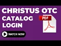 Christus OTC Catalog Login
