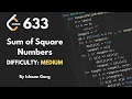 Sum of Square Numbers - LeetCode 633 Python