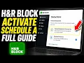 How to activate Schedule A itemized deductions using H R Block - Full Guide