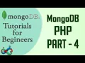 MongoDB Tutorial 58 MongoDB PHP Part 4
