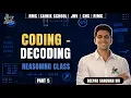 Coding Decoding Part - 5 Reasoning Class ARJUN 1 0 ASTRA 1 0 SAINIK JNV RMS RIMC