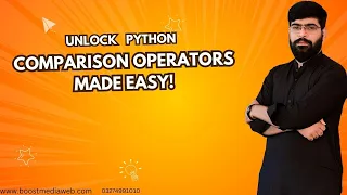 Master Python Comparison Operators in Easy Guide for Beginners Python Tutorial 10