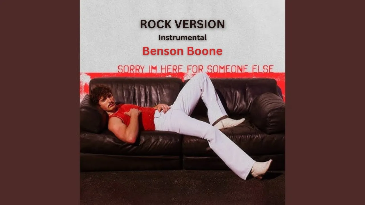 Benson Boone - Sorry I'm Here For Someone Else Rock Version Instrumental Benson Boone - Sorry I'm Here For Someone Else Rock Version Instrumental