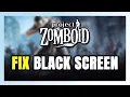 How to FIX Project Zomboid Black Screen