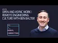 Open and Async Work Remote Engineering Culture with Ben Balter