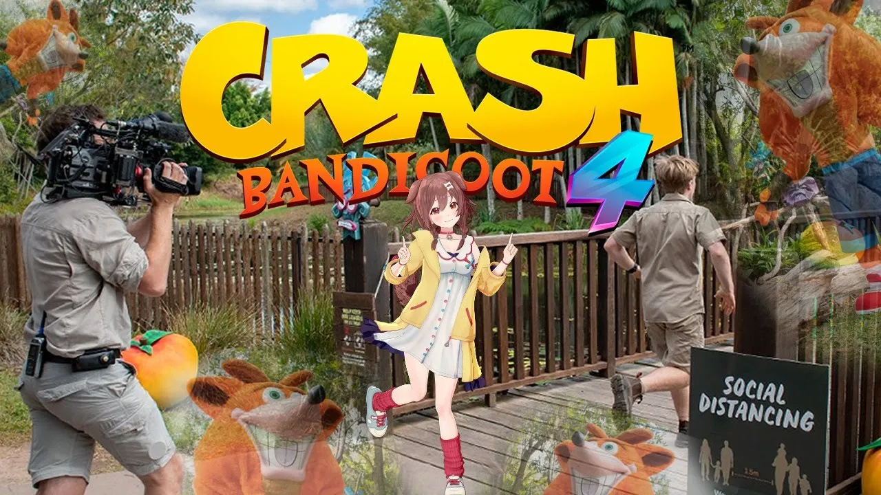 【クラッシュ・バンディクー4】クリアするまで終われない案件配信！！【ホロライブ/戌神ころね】