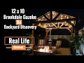 12 x 10 Brookdale Gazebo by Backyard Discovery Assembly and Review Sam s Club