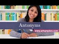 Understanding Antonyms Grammar Tutorial