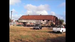 Destroying a building with my old 85 Chevy Crew Cab Dually