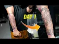 STARTING MY ARM SLEEVE DAY 1