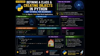 AI-Topic030 Defining a Class Creating Objects in Python OOP Tutorial for Beginners AI