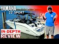 Most Detailed Review Of Yamaha 22 Sport Boat DEEP Dive With JBP