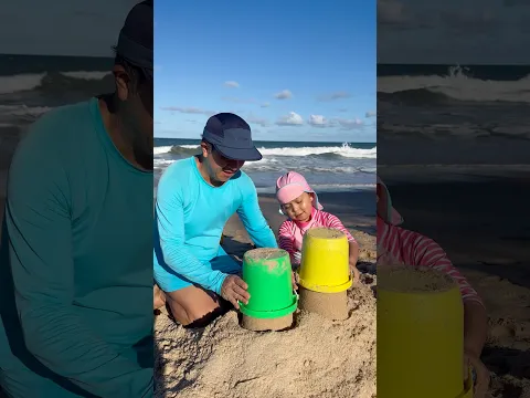 Playing with Sand in the Beach #shortsfeed # Beach