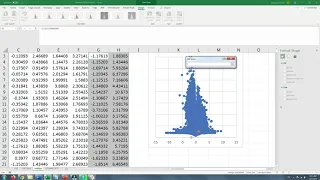 Creating a Volcano Plot using Microsoft Excel