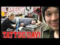Getting A NEW TATTOO In GLASGOW Tattoo Day