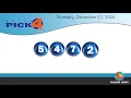 WI Lottery MiddayDraw 2020