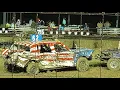 2023 DerbyDog Trumbull Rumble Fall Bash Demolition Derby - Heat 3