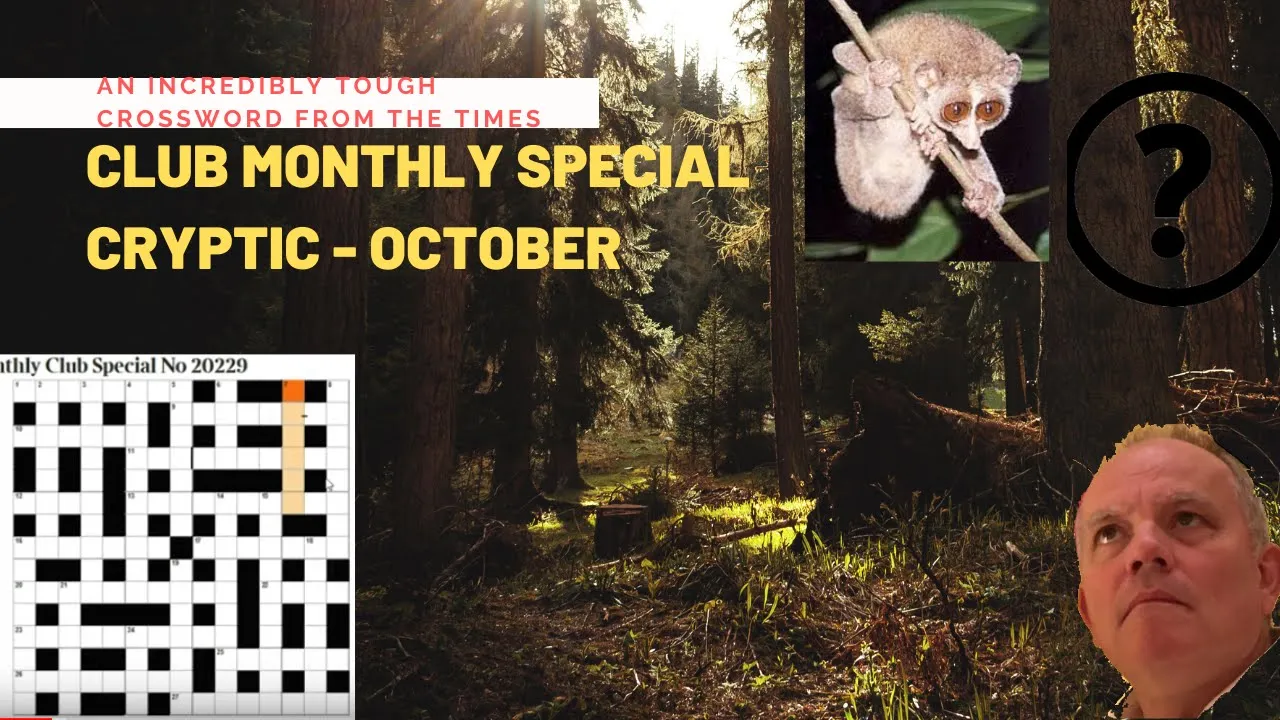 The October Club Monthly - a Cruel Cryptic