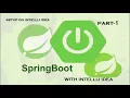 Springboot setup on IntellijIDEA and hello world application