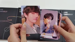 UNBOXING BTS LOVE YOURSELF Tear Y O U R Albums V Photocards Posters