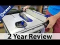 2 year review Kobalt 15 amp 10 inch table saw Model KT1015