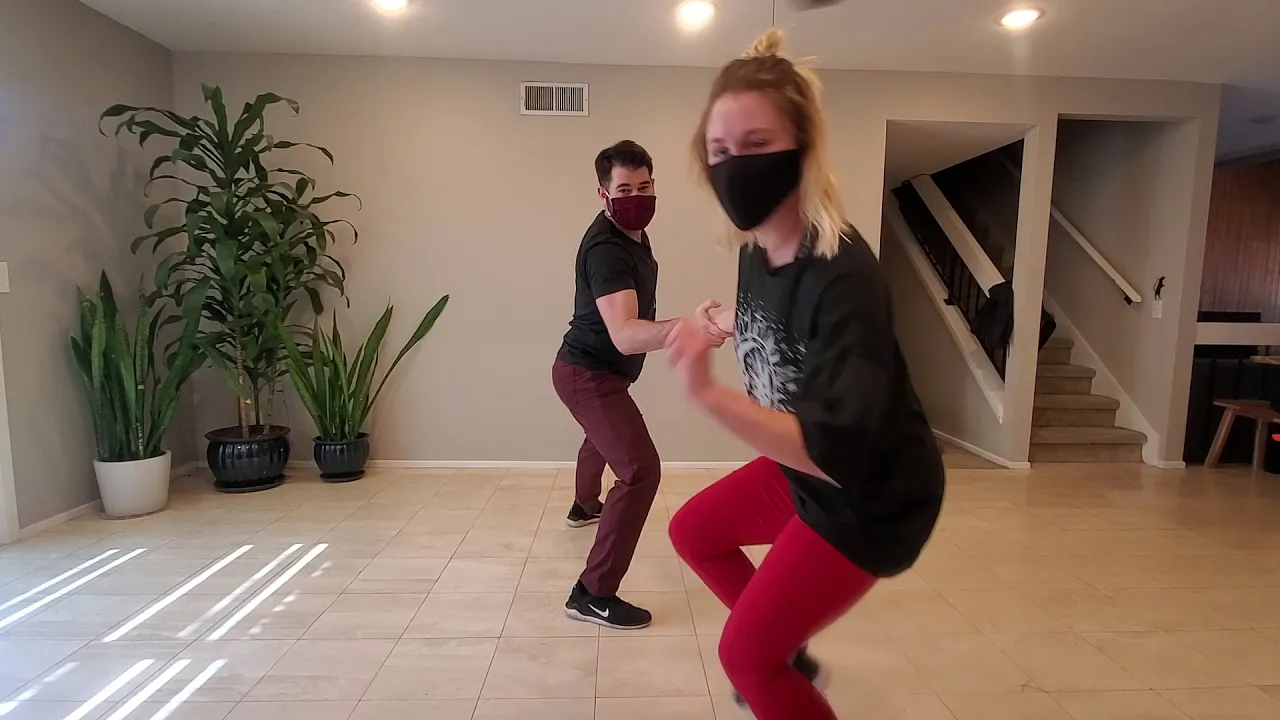 Improv West Coast Swing Dance - Ben Morris & Victoria Henk - Virtual WWWP4JWOTP Pro Show 2020